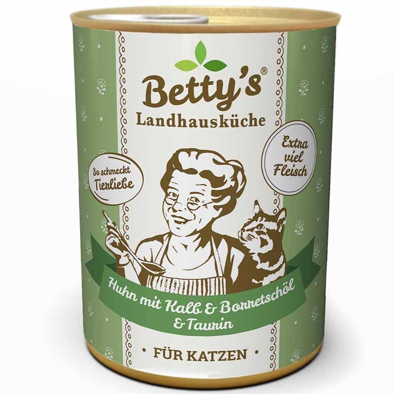 Betty's Landhausküche Dose Huhn, Kalb + Borretschöl 400g