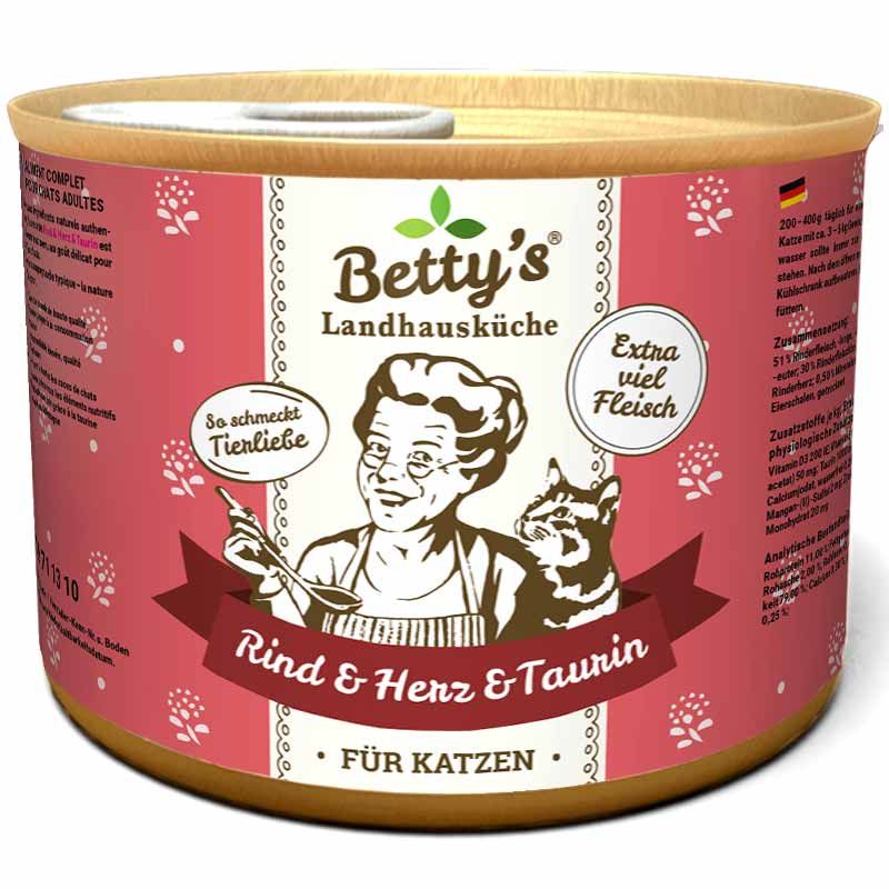Betty's Landhausküche Dose Rind und Herz 200g