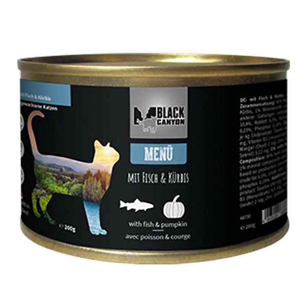 Black Canyon Katze Menü mit Fisch 200g