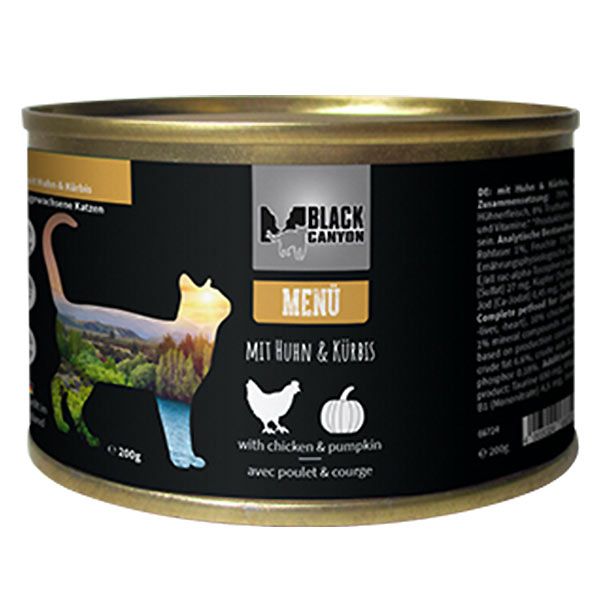 Black Canyon Katze Menü mit Huhn 200g