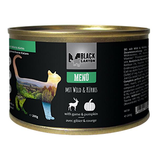 Black Canyon Katze Menü mit Wild 200g
