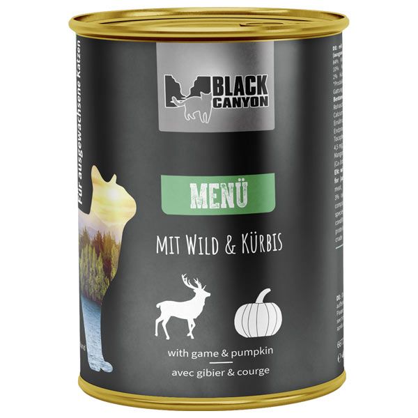 Black Canyon Katze Menü mit Wild 410g