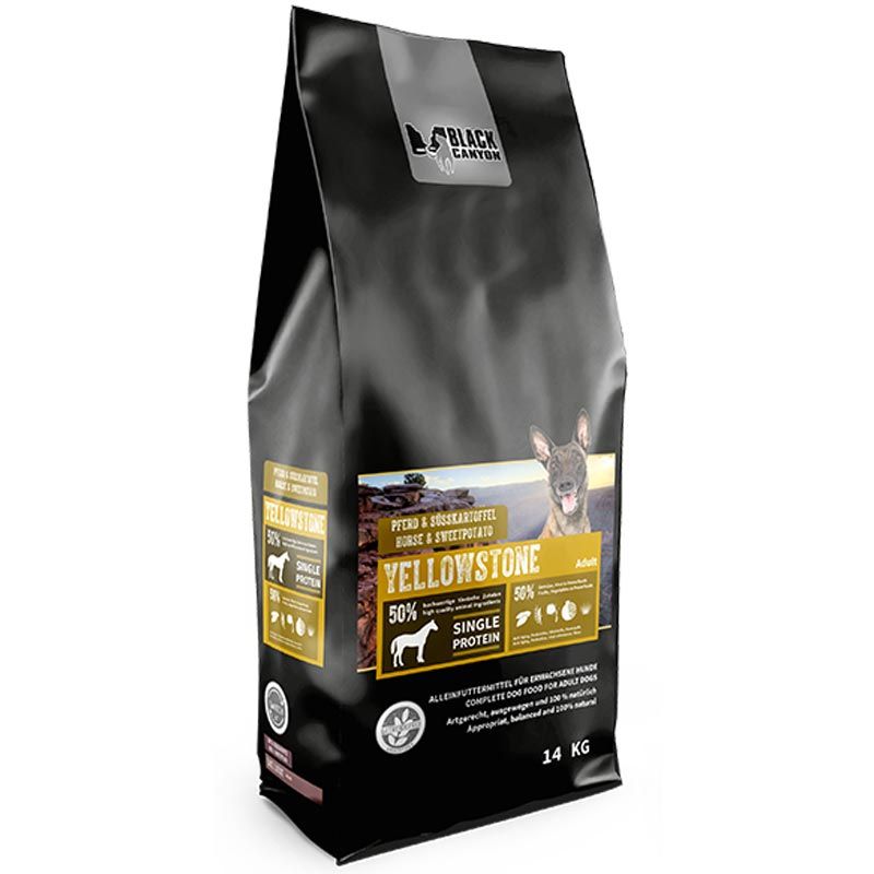 Black Canyon Yellowstone Pferd und Süßkartoffel 14kg