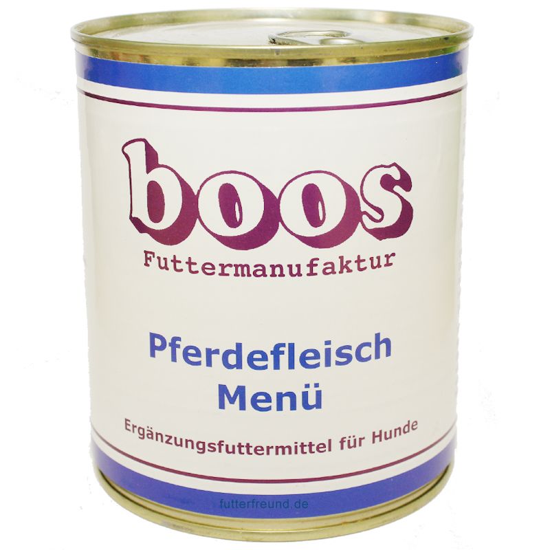 Boos Pferdefleisch-Menü - 800g