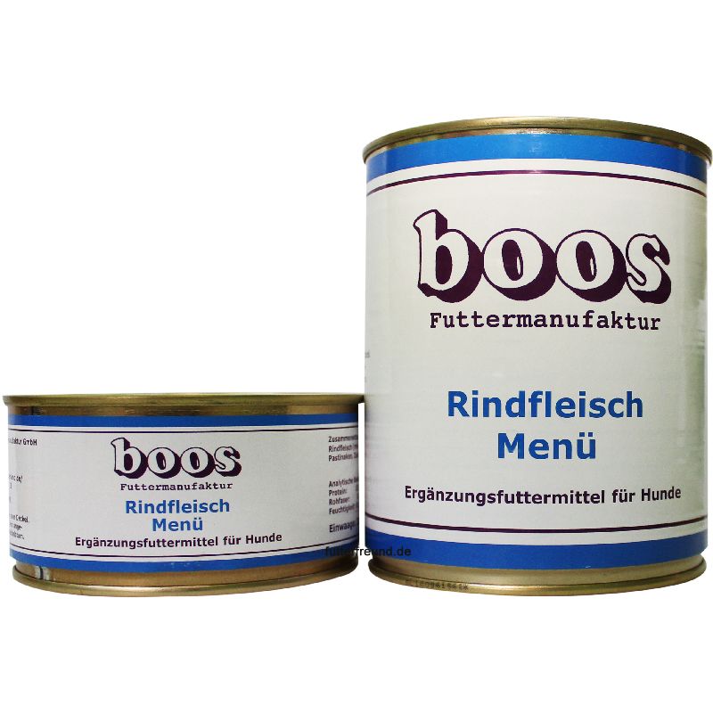 Boos Rindfleisch Menü - 300g