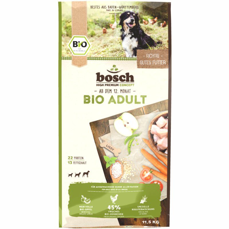 Bosch BIO Adult - Hühnchen + Apfel 11,5 kg