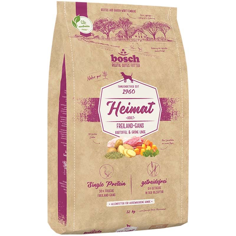 Bosch Heimat Adult mit frischer Freiland-Gans 12kg