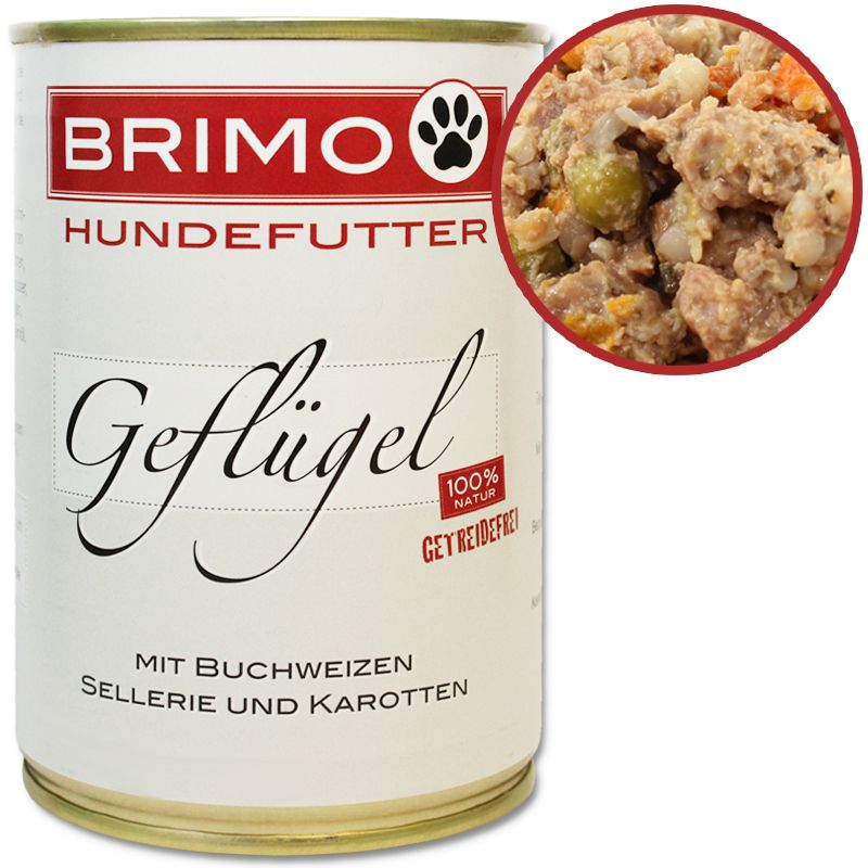 BRIMO Geflügel mit Buchweizen (getreidefrei) 400g