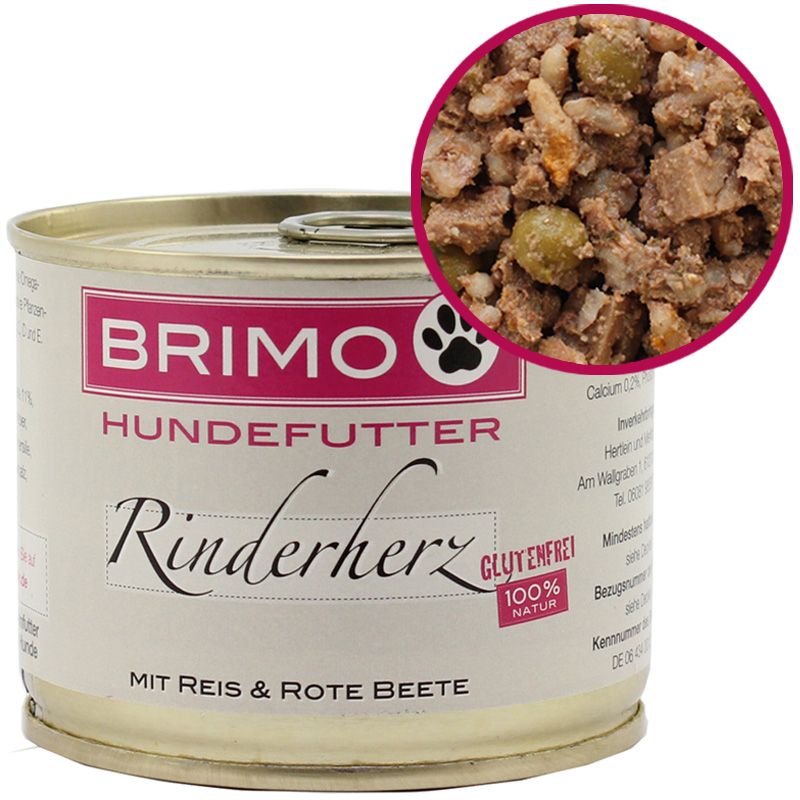 BRIMO Rinderherz mit Reis 200g