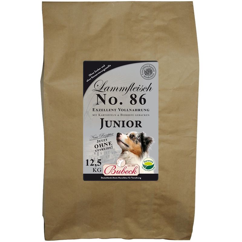 Bubeck Exzellent 86 Lammfleisch Junior 12,5 kg
