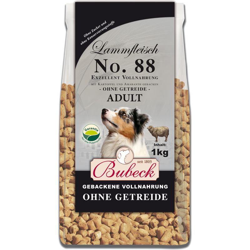 Bubeck Exzellent 88 Lammfleisch Kartoffel u. Amaranth 1000g