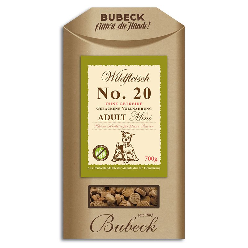 Bubeck Adult Mini No.20 Wildfleisch mit Kartoffel 700g
