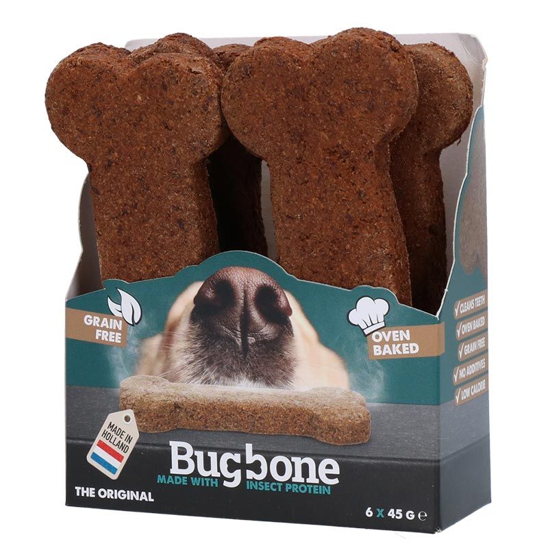 Bugbone Hundesnack, Large 6x45g