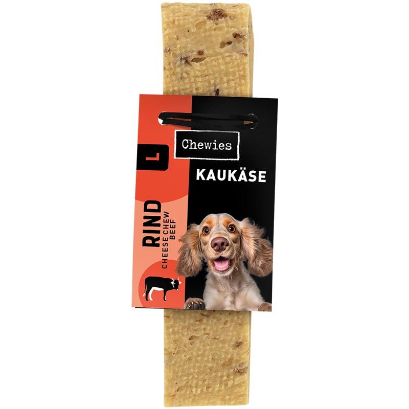 Chewies Kau-Käse Rind L 100g