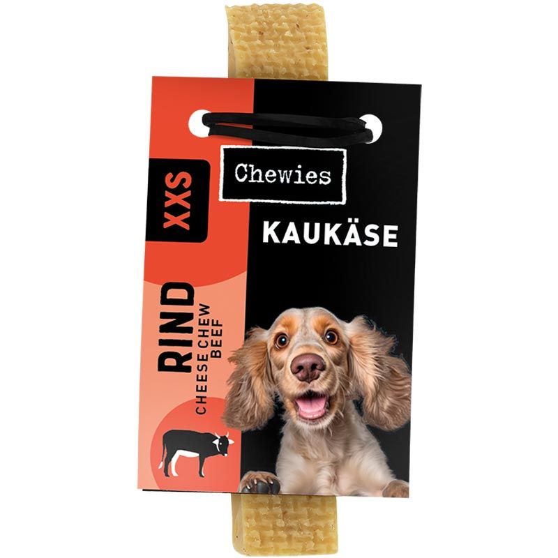 Chewies Kau-Käse Rind XXS 25g