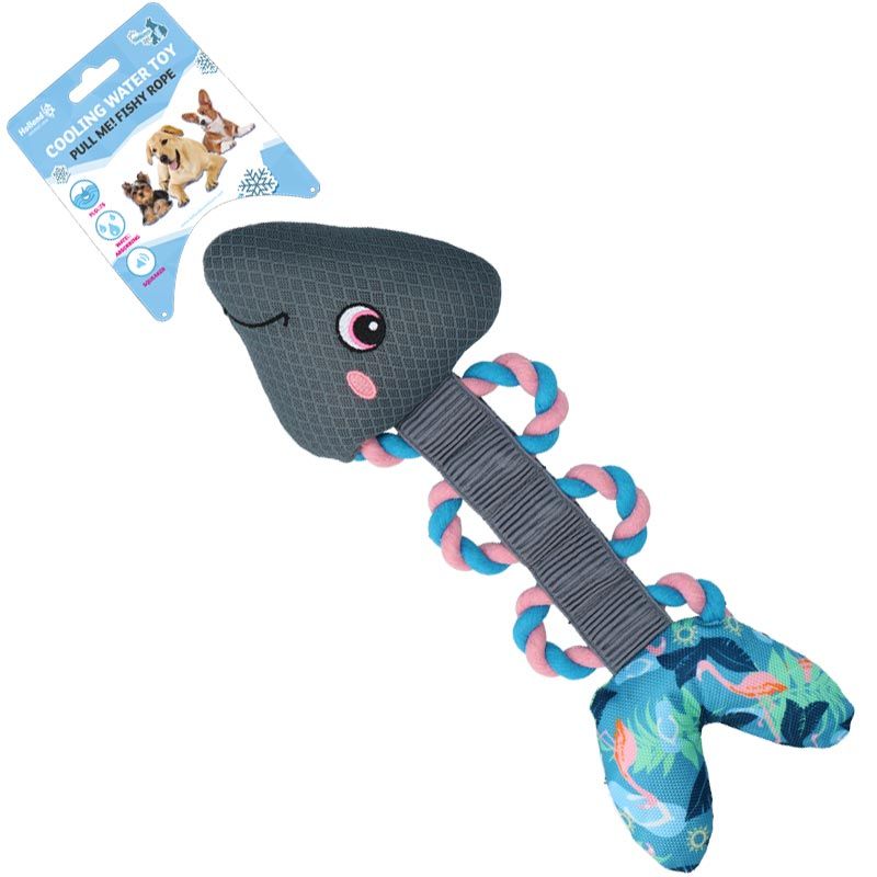 Coolpets Pull Me! Fishy Rope Flamingo, ca. 36cm