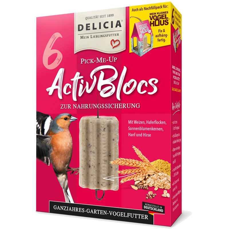 Delicia Pick-Me-Up ActivBloc 6 Stück