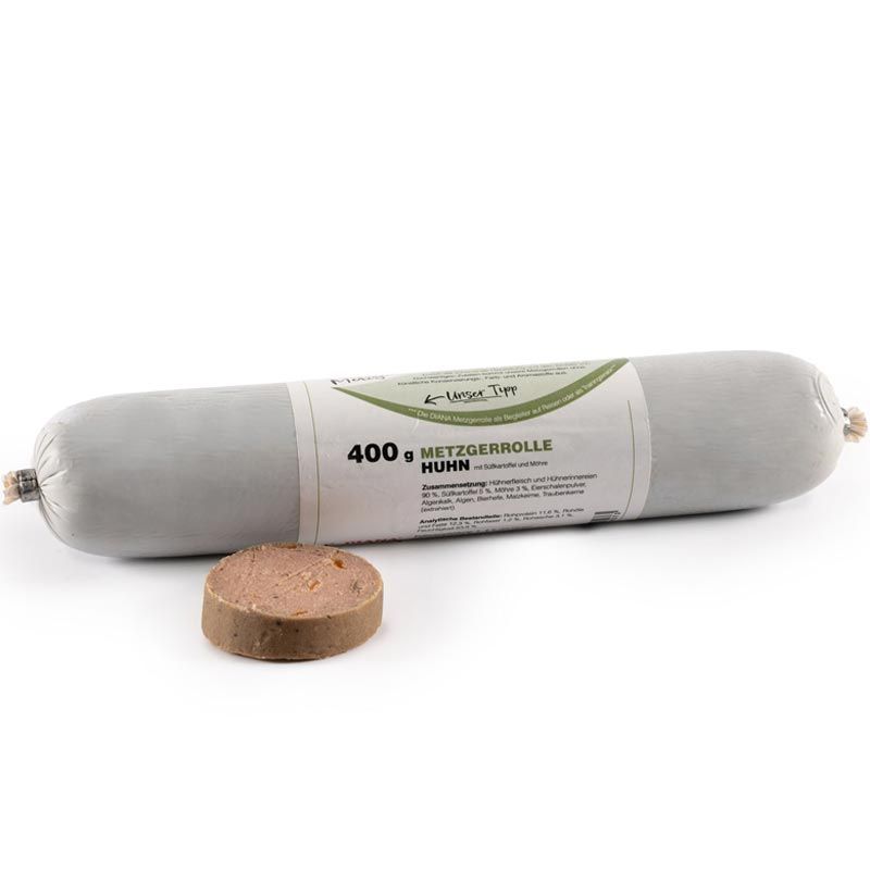 Diana Metzgerrolle - Huhn mit Süßkartoffel und Möhren 400g