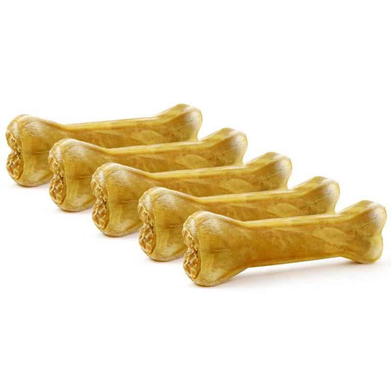 DOGBOSS Natur Kauknochen Hähnchen 12cm 5 Stk. (5x55g)