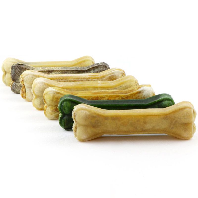DOGBOSS Natur Kauknochen 7er Probierset 17cm (7x115g)