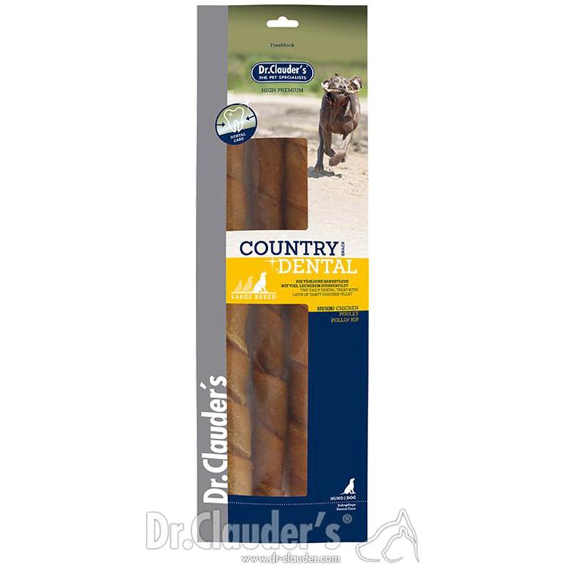 Dr. Clauders Country Dental Snack Huhn Large Breed 315g