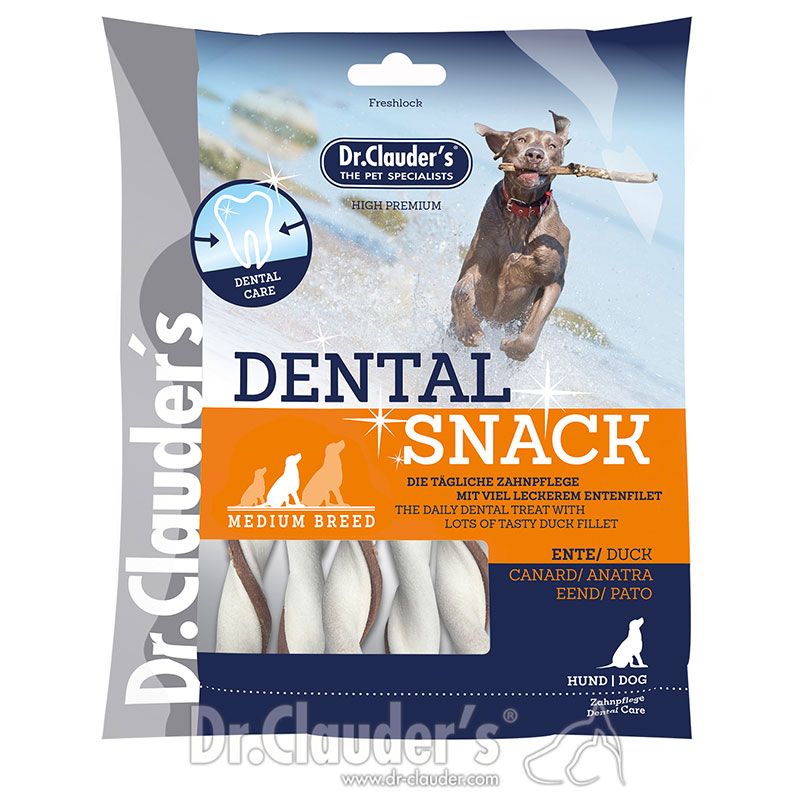 Dr. Clauders Dental Snack Ente Medium Breed 170g