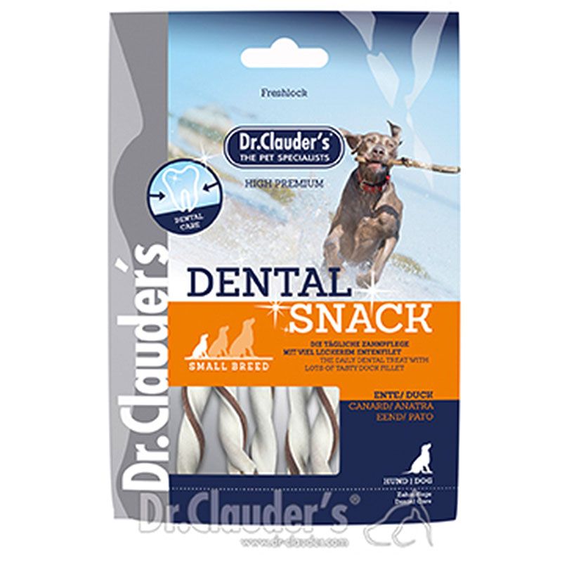Dr. Clauders Dental Snack Ente Small Breed 80g