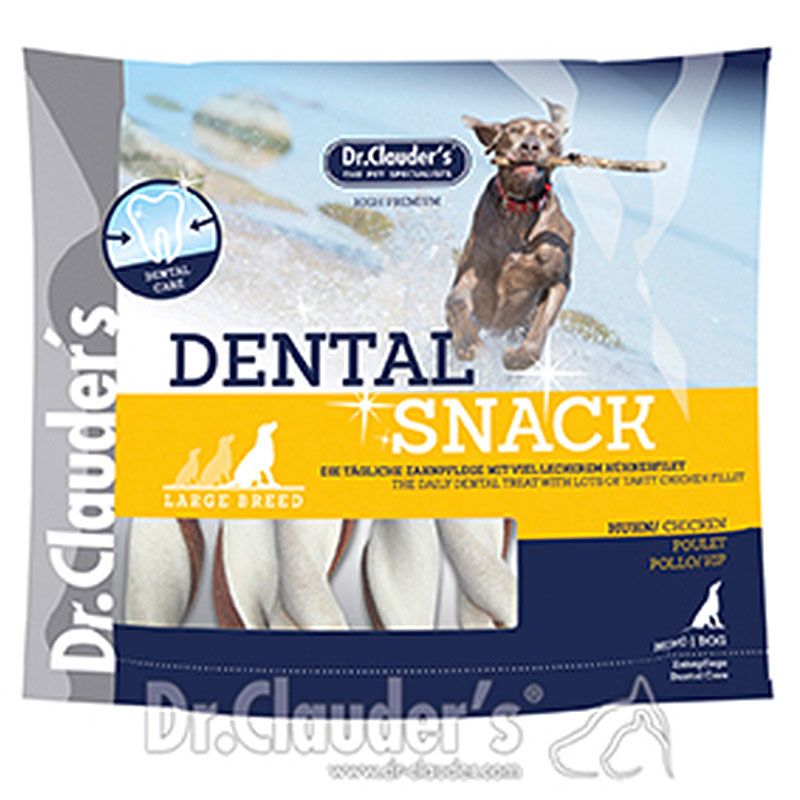 Dr. Clauders Dental Snack Huhn Large Breed 500g