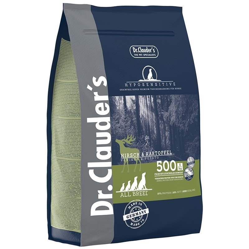 Dr. Clauders Hyposensitive Hirsch + Kartoffel 350g