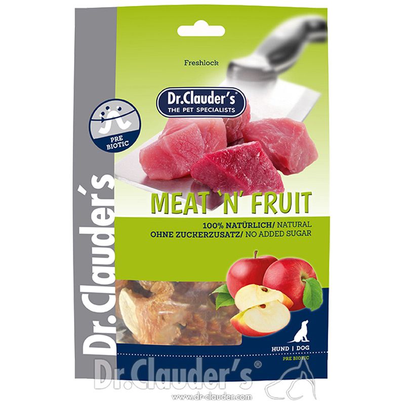 Dr. Clauders Meat n Fruit Apfel und Hühnchen Snack 80g