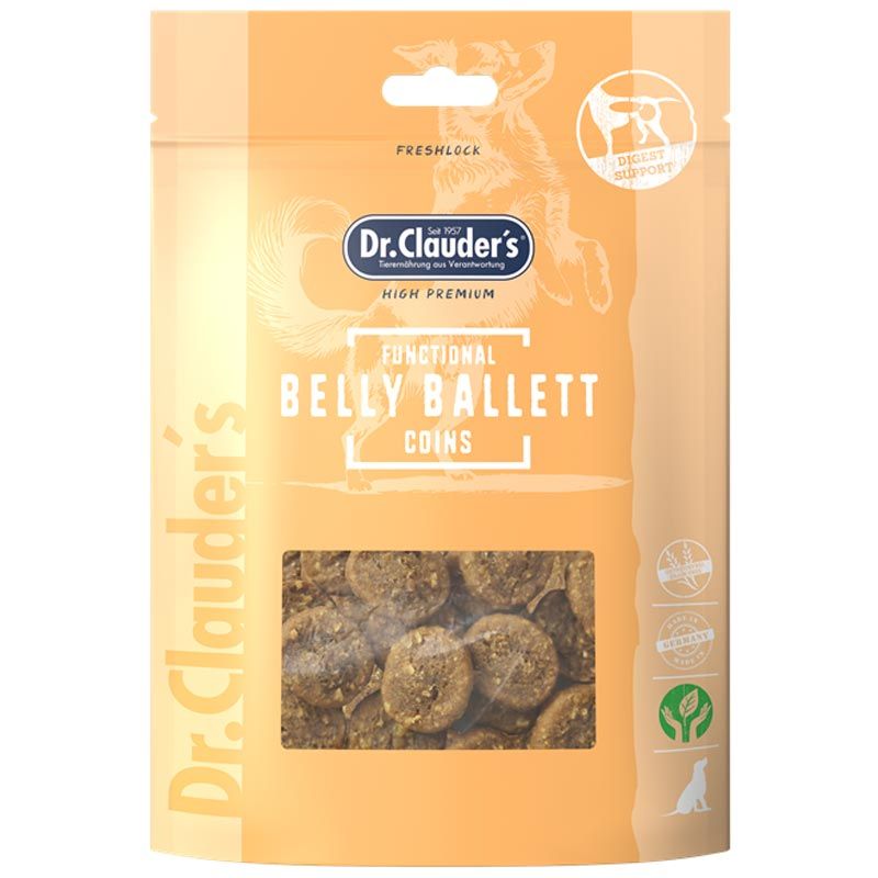Dr. Clauders Snack Functional Coins Belly Ballett 80g