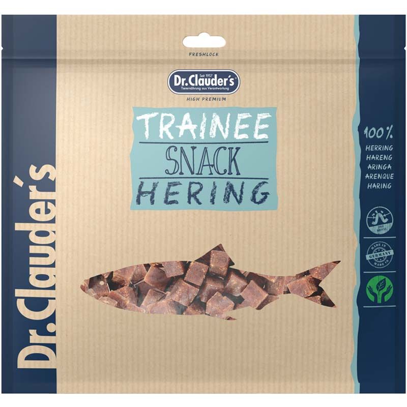 Dr. Clauders Trainee Snack Großpack Hering 500g