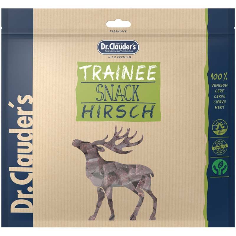 Dr. Clauders Trainee Snack Großpack Hirsch 500g