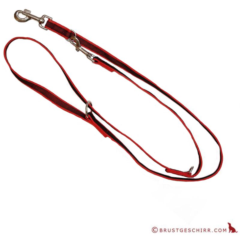 Führleine Anti Slip, 20mm/210cm, rot