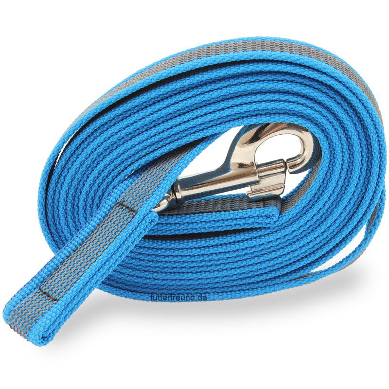 Trainingsleine Anti-Slip, 20mm/300cm, blau