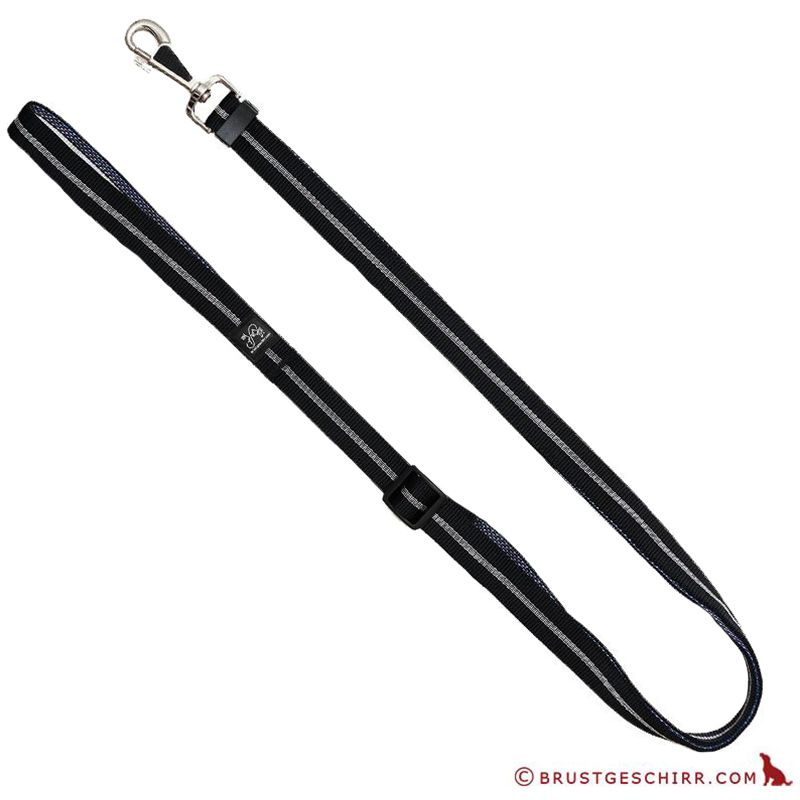 Kombileine Softband 25mm/100-200cm SCHWARZ Streifen