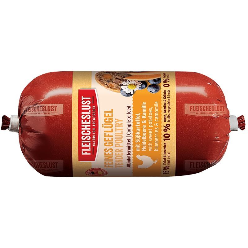 Fleischeslust Feines Geflügel mit Süßkartoffel 200g