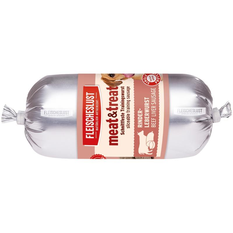 Fleischeslust Meat & Treat Rinderleberwurst 200g