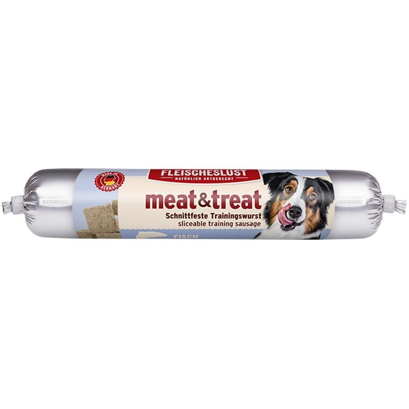 Fleischeslust Meat & Treat Fisch Singleshot 80g