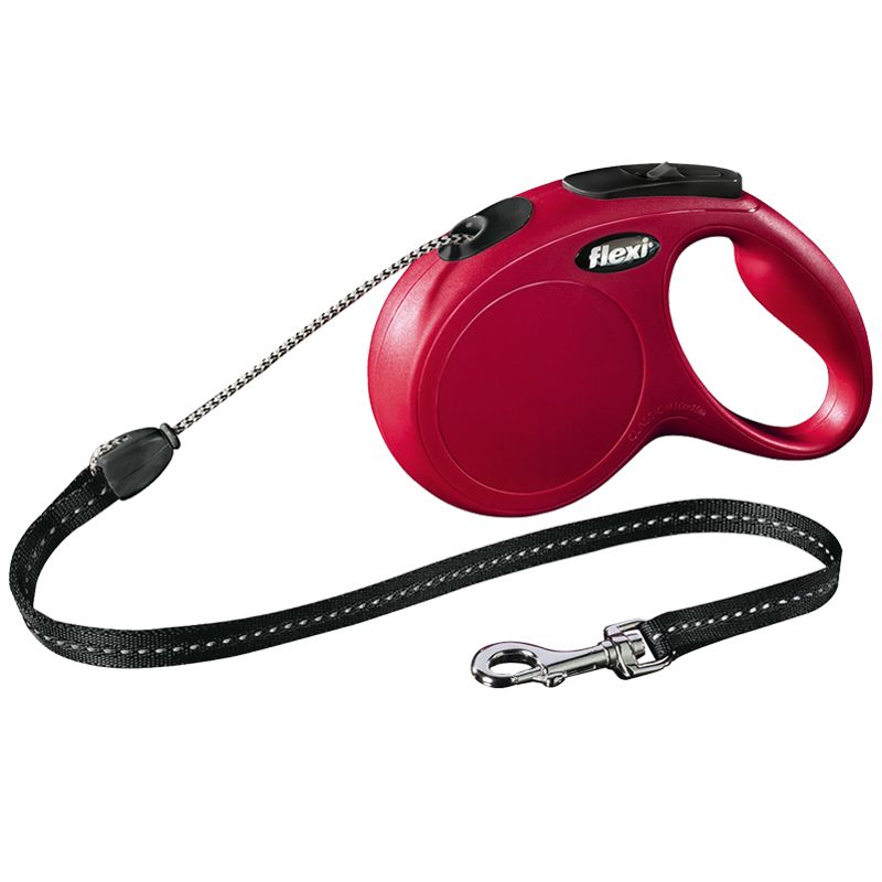 flexi New CLASSIC, Seil, M: 5m, rot