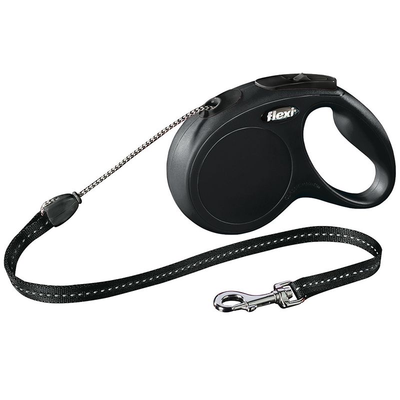 flexi New CLASSIC, Seil, M: 5m, schwarz