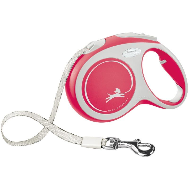 flexi New COMFORT, Gurt, Gr. L: 8m, rot