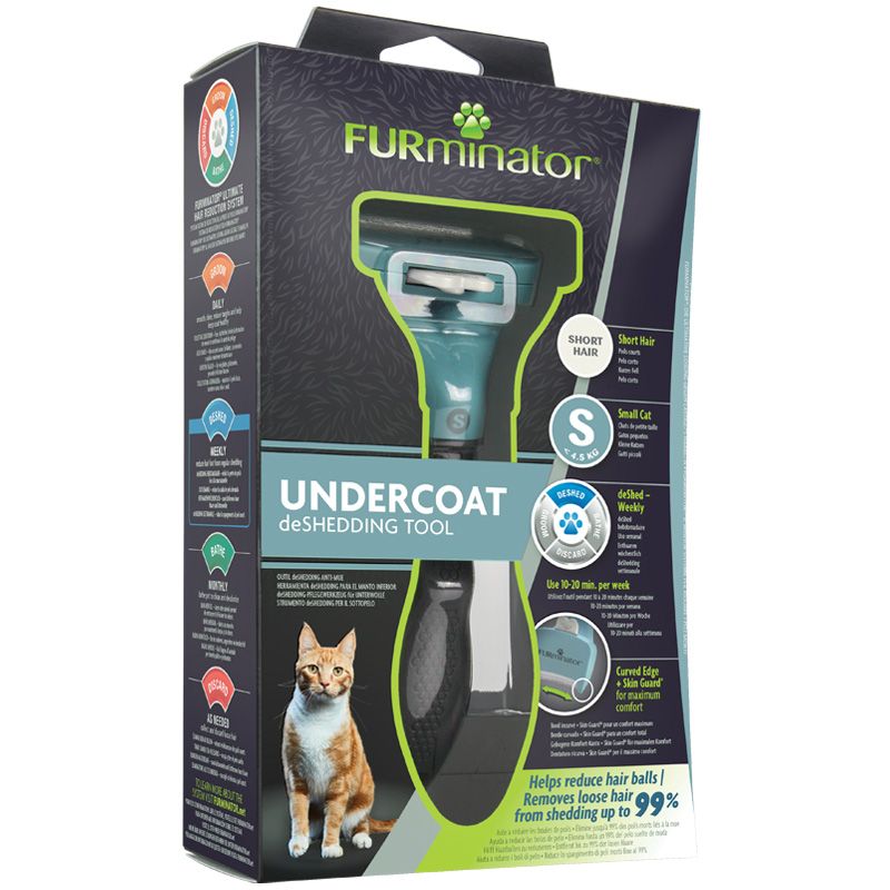 FURminator® Kurzhaar Undercoat deShedding Katzen Gr. S