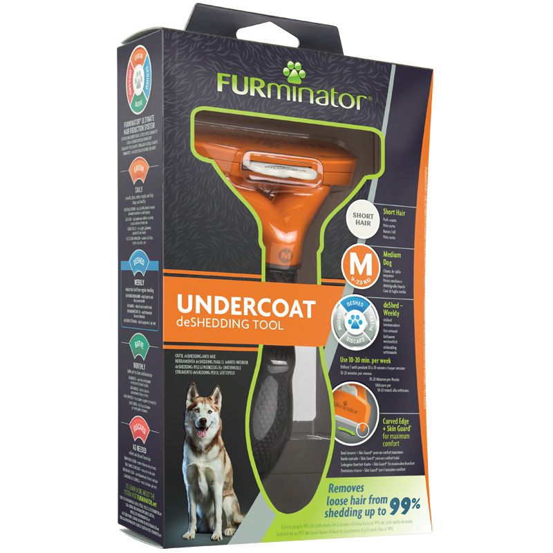 FURminator® Kurzhaar Undercoat deShedding Tool Gr. M