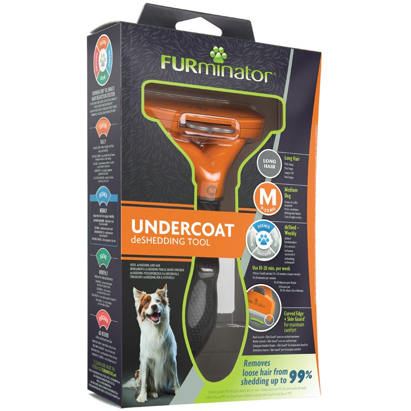 FURminator® Langhaar Undercoat deShedding Tool Gr. M