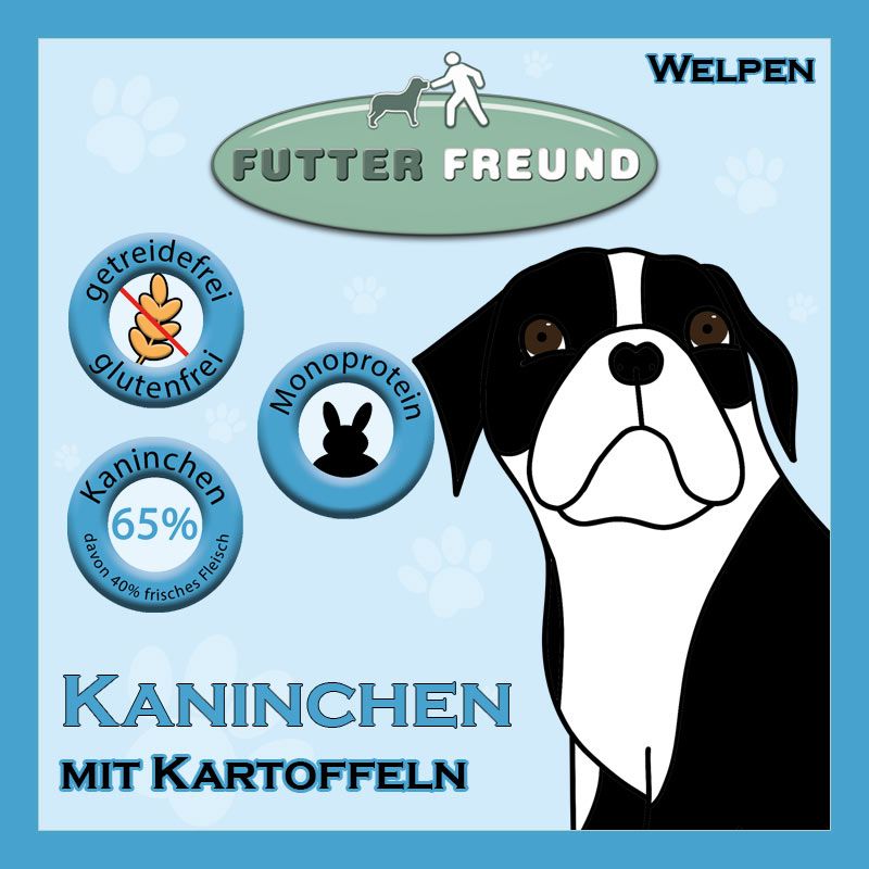Futterfreund Trockenfutter Kaninchen PUPPY 10kg