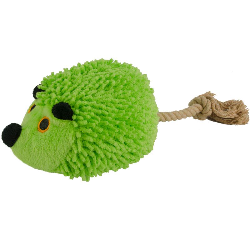 Fuzzle Hedgie with tail, ca. 26cm, green