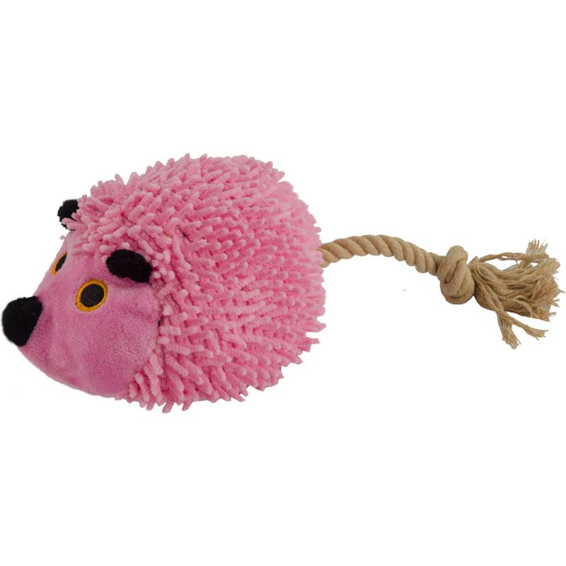 Fuzzle Hedgie with tail, ca. 26cm, pink