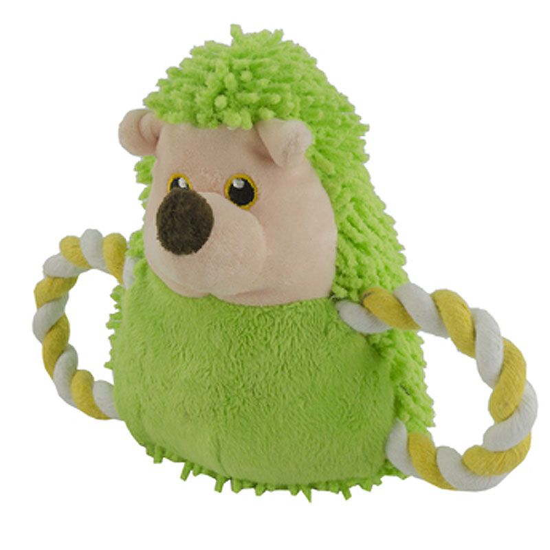 Fuzzle Hedgie, Pull Me, 15x20cm, green