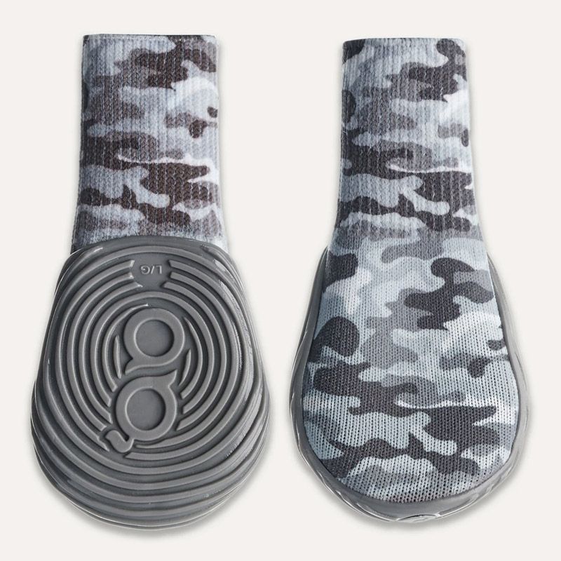 Goo-eez Dog Boots Ultras, 2 Stück, XXS, camouflage/grau